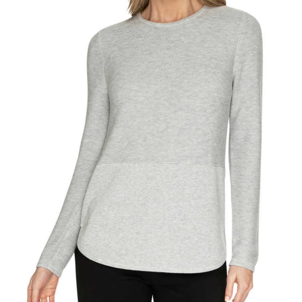 Advent Women's Size Large Gray Knit Long Sleeve Sweater NWT